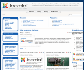 interactus.com: Witaj na stronie startowej
Joomla! - dynamiczny portal i system obsługi witryny internetowej