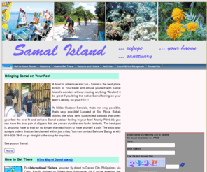 samal-island.com: Samal Island
This clusters of islands known as the Island Garden City of Samal or IGaCoS. The island unspoiled beaches and niches which are ideal refuge to escape the hectic and fast paced urban life.