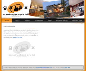 galaxconstructions.com: Galax Constructions
Galax Constructions - Master Builders