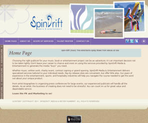 spindriftme.com: Home Page
Home Page