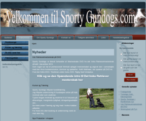 sportygundogs.com: sportygundogs.com
Salg af kvalitets hundeudstyr og træningsudstyr til hundetræning