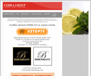 berckmann.com: Vítejte na našich stránkách!
Prezentace firmy CEBRA GROUP