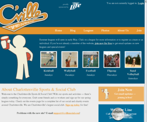 cvillesocial.com: Charlottesville Sports & Social Club
