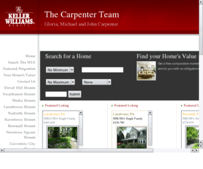 gloriacarpenter.com: The Carpenter Team: Gloria Michael & John Carpenter
The Carpenter Team: Gloria, Michael & John Carpenter Realtors