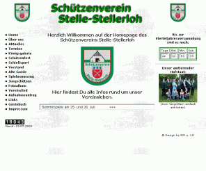 schuetzenverein-stelle.de: Schützenverein Stelle-Stellerloh
Die offizielle Homepage des Schuetzenvereins Stelle-Stellerloh. Termine, Bilder u.v.m.