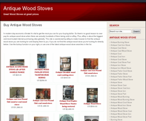 antique-wood-stoves.com: Antique Wood Stoves
Antique Wood Stoves