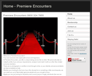 premiere-encounters.com: Home - Premiere Encounters
Personal dating site
