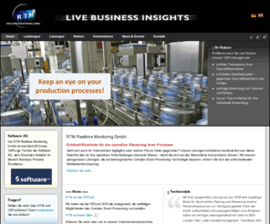 realtime-monitoring.de: RTM Realtime Monitoring GmbH
RTM Realtime Monitoring GmbH provides tailored complex event processing solutions for enterprises faced with large volumes of continuously arriving data.