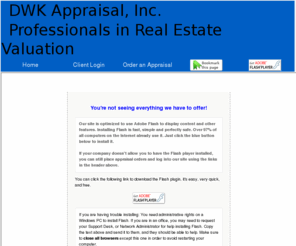 dwkappraisal.com: Real Estate Appraisal - home appraisal - appraiser - real estate appraiser - residential appraisals - Arlington Heights], IL - DWK Appraisal, Inc.
DWK Appraisal, Inc. specializing in residential and commercial IL Real Estate Property Appraisals.