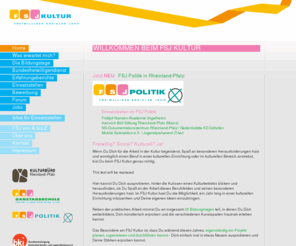 fsjkultur-rlp.de: Freiwilliges Soziales Jahr - Kultur
