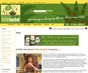 littleherbal-int.com: Little Herbal Company - International Home
Little Herbal Company - bringing amazing African herbal remedies to the wider world since 1999