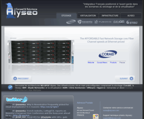 coraid.org: Alyseo - Architecture Stockage & Virtualisation
