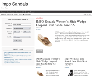 imposandals.com: Impo Sandals
Impo Shoes