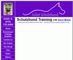 jolietschutzhund.com: Schutzhund Training, Illinois
Schutzhund Training, Illinois