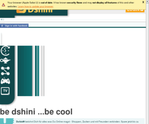 dshini.net: Dshini - Macht glücklich! | Dshini
Dshini – das coolste Social Network ist für Dich und Deine Freunde natürlich 100% kostenlos!