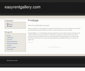 easyrentgallery.com: Frontpage | easyrentgallery.com
