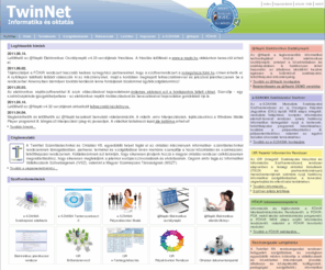 twinnet.hu: TwinNet
A TwinNet Kft. az iskolaadminisztrációs és az e-SZAKMA Moduláris Szakképzési szoftverrendszerek fejlesztője, a közoktatási intézmények rendszergazdai, rendszerfelügyeleti szolgáltatásainak professzionális partnere.