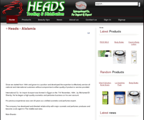 alalamiabeauty.com: Heads - Alalamia
Alalamia Beauty - HEADS , shampoo , cream, Hair, treatment, Perfumes , شامبو ، كريم ,عطور , علاج