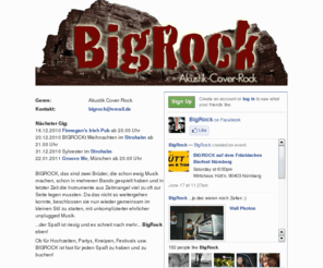 bigrock.de: BigRock - Akustik Cover Rock
