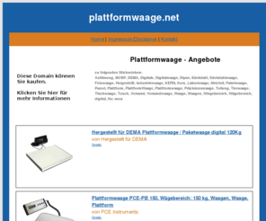 plattformwaage.net: Plattformwaage - plattformwaage.net
