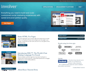 inv.lv: Involver: The Web's Most Trusted Social Marketing Platform
Involver provides social marketing tools to over 100,000 brands and agencies to manage a total audience of 325 million plus fans.