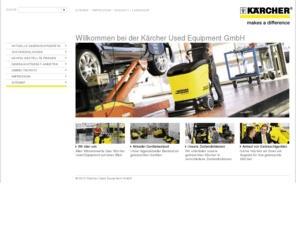 kaercher-usedequipment.com: Kärcher Used Equipment GmbH |  Willkommen
Kärcher - Reinigungssysteme