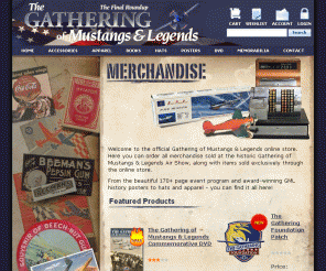 p51store.com: P51 Store | The Gathering of Mustangs and Legends online store for P51 merchandise
The Gathering of Mustangs and Legends online store for P51 merchandise.