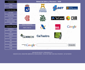 baleardatos.com: Balear de Datos y Procesos - WEB
