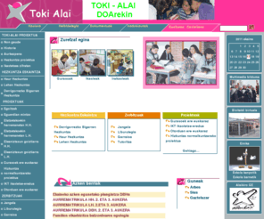 tokialai.org: Irungo Toki Alai ikastetxearen web gunea
Sitio web del colegio Toki Alai de Irun. En esta web podrï¿½s encontrar datos interesantes y noticias acerca del colegio 