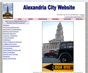 alexandriawebsite.com: Alexandria City Virginia VA Website  - Shopping, Dining, Restaurants, Lodging, Hotels, Real Estate, Salons, Schools, Sports, Automotive, Banking, Shops, Business, Healthcare, Relocation, Travel, Tourism, Vacations, Local, Best, Rated, Sale, Good, Coupon, Discount  -  Northern, Fairfax, Arlington, 22301, 22314,   Tysons Corner, Herndon, Reston, City, McLean, Falls Church, Great Falls, Vienna, Oakton, Chantilly, Centreville, Centerville, Annandale, Springfield, Sterling, Burke, Baileys Crossroads, Prince William, Loudon, Reagan National, Dulles, Airport
Alexandria City  Virginia VA Website  - Shopping, Dining, Restaurants, Lodging, Hotels, Real Estate, Salons, Schools, Sports, Automotive, Banking, Shops, Business, Healthcare, Relocation, Travel, Tourism, Vacations, Local, Best, Rated, Sale, Good, Coupon, Discount  -  -  Northern,  Arlington, 22301, 22314,   Tysons Corner, Herndon, Reston, City, McLean, Falls Church, Great Falls, Vienna, Oakton, Chantilly, Centreville, Centerville, Annandale, Springfield, Sterling, Burke, Baileys Crossroads, Prince William, Loudon, Reagan National, Dulles, Airport