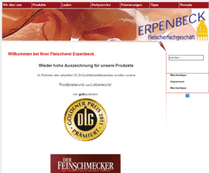erpenbeck-fleischerei.de: Fleischerei Erpenbeck - Home
Joomla - the dynamic portal engine and content management system