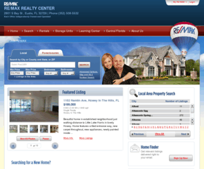 forsaleinlake.com: RE/MAX REALTY CENTER Has Florida Homes Listed Online
Florida homes for sale from experienced real estate agents at RE/MAX REALTY CENTER