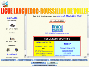 languedoc-roussillon-volley.com: Languedoc Roussillon Volley Ball
Tout le Volley Ball en Languedoc Roussillon