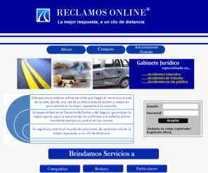 reclamosonline.com: Reclamos Online
La Web de Reclamos Online.
