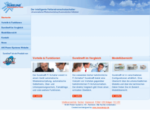 fi-schutzschalter.net: FI Schalter mit automatischer Wiedereinschaltung - Sureline®
Sureline® der intelligente FI Schalter mit automatischer Wiedereinschaltung, automatischem Selbsttest und vielen weiteren Funktionen