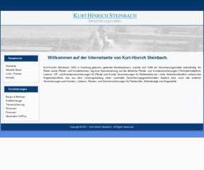 hundehalterhaftpflicht.com: Kurt-Hinrich Steinbach - Home
Kurt-Hinrich Steinbach