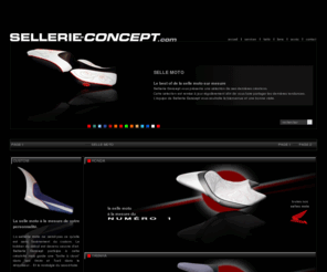 selle-moto.com: Sellerie Concept - la selle moto
Le nouveau site web de la selle moto personnalisée. L'équipe de Sellerie Concept vous souhaite la bienvenue et une bonne visite.