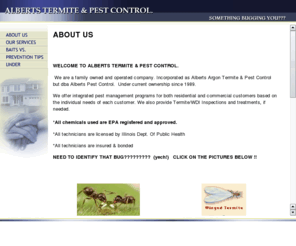 albertsargon.com: ALBERTS TERMITE & PEST CONTROL.
