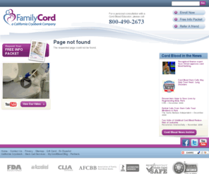 cord-blood-houston.com: Cord Blood Banking Information Packet | FamilyCord Cord Blood Banking
FamilyCord is proud to offer affordable, premium cord blood banking to ensure a lifetime of security for your baby. We are the only cord blood stem cell bank with 30 years of cryogenic experience including umbilical cord blood banking, stem cell processing and storage, at family-friendly pricing.