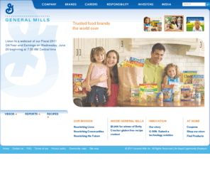 eat-at-home.com: General Mills: One of the world's largest food companies
General Mills corporate website home page, housing videos, feature stories about General Mills and main site navigation. General Mills is headquartered in the United States and is the world's sixth-largest food company.  