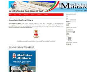 gmedmil.net: Giornale di Medicina Militare
