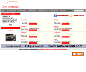 novi-automobili.com: Novi automobili - kompletna ponuda novih vozila u Srbiji
Kompletna ponuda novih vozila u Srbiji. Direktne ponude od ovlascenih distributera. Kompletni katalozi, cenovnici, i puno drugih dodataka.