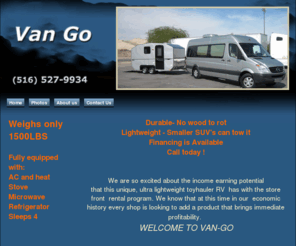 van-go.com: Van Go Custom Vans
Van-Go sells custom Vans.  Our Vans get 22 mpg, thanks to the Mercedes Benz diesel engine.