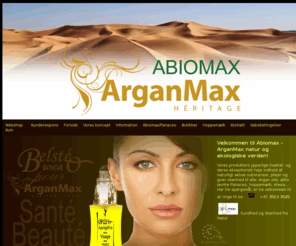 abiomax.com: Arganmax
Forside