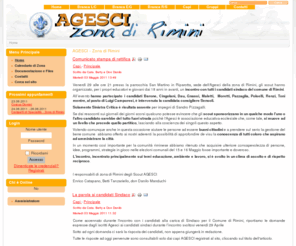 agescirimini.org: AGESCI - Zona di Rimini
Portale AGESCI per la Zona di Rimini