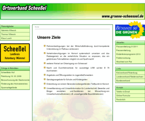 gruene-scheessel.de: Die Grünen Scheeßel | 
		Home
Die Grünen – Ortsverband Scheeßel | Home