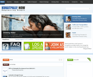 loksattakukatpally.com: Welcome to Kukatpally Now
Joomla! - the dynamic portal engine and content management system