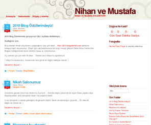 nihanvemustafa.com: Nihan ve Mustafa
Nihan ve Mustafa: Nihan ile Mustafa EVLENÄ°YOR!