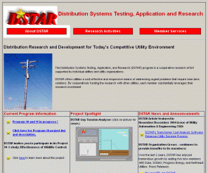 dstar.org: DSTAR - Distribution Systems Testing, Application, and Research
