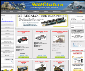 kitclub.es: Shop On-Line , tienda on line, modelismo on line,  ecommerce, vender maquetas para montar, tienda virtual, modelos a escala, tienda de maquetas, maquetas on line, maquetas a escala, venta de maquetas
tienda online de maquetas, modelismo civil, modelismo militar y artículos relacionados